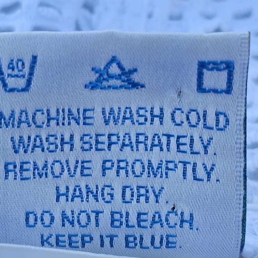 Baja blue crochet white jacket with hood size - Picture 4 of 10